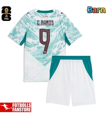 Portugal Goncalo Ramos #9 Bortatröja Barn VM 2026 Kortärmad (+ Korta byxor)